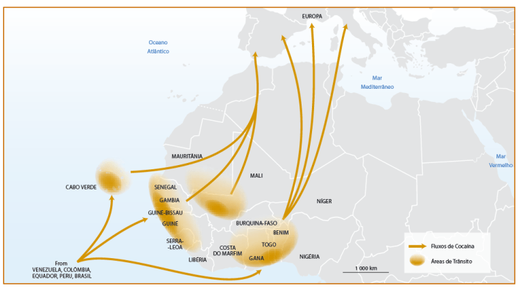 Fluxos afrcianos de cocaína